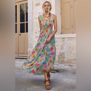 Spell Boheme Strappy Maxi Dress